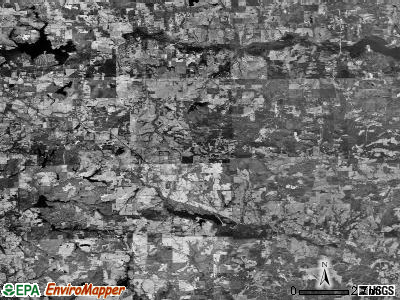Zip code 75770 satellite photo by USGS