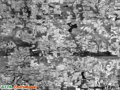 Zip code 75778 satellite photo by USGS