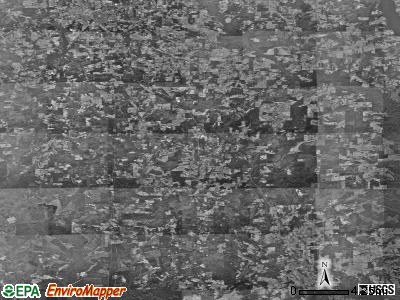 Zip code 75785 satellite photo by USGS