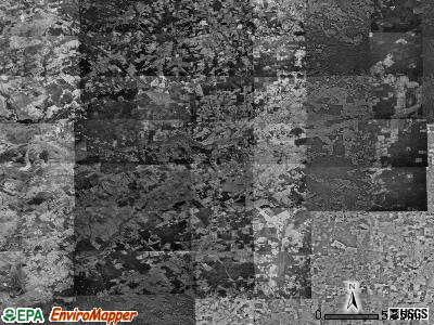 Zip code 75835 satellite photo by USGS