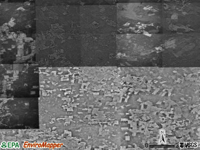 Zip code 75847 satellite photo by USGS