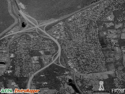 Zip code 10532 satellite photo by USGS