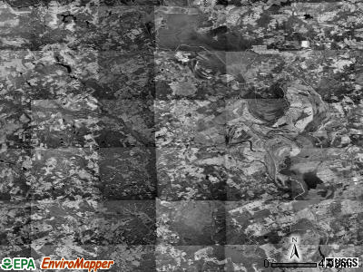 Zip code 75855 satellite photo by USGS