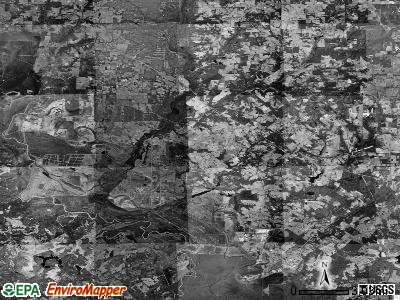 Zip code 75861 satellite photo by USGS