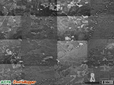 Zip code 75928 satellite photo by USGS