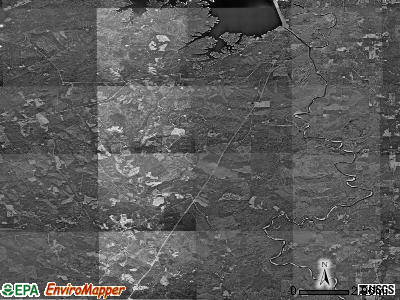 Zip code 75932 satellite photo by USGS