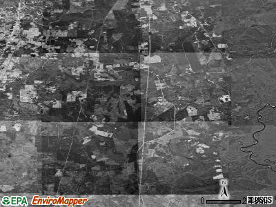 Zip code 75933 satellite photo by USGS