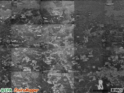 Zip code 75936 satellite photo by USGS