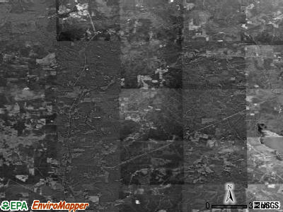 Zip code 75938 satellite photo by USGS