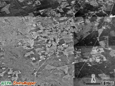 Zip code 75941 satellite photo by USGS