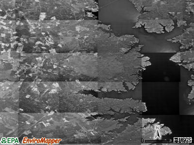 Zip code 75948 satellite photo by USGS