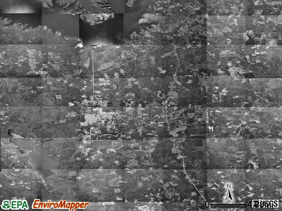 Zip code 75951 satellite photo by USGS
