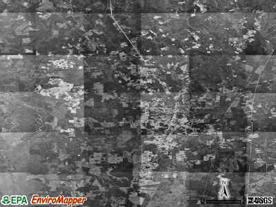 Zip code 75956 satellite photo by USGS