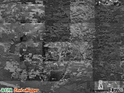 Zip code 75964 satellite photo by USGS