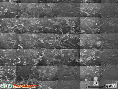 Zip code 75966 satellite photo by USGS