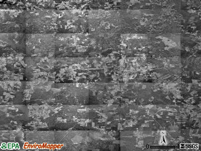 Zip code 75972 satellite photo by USGS