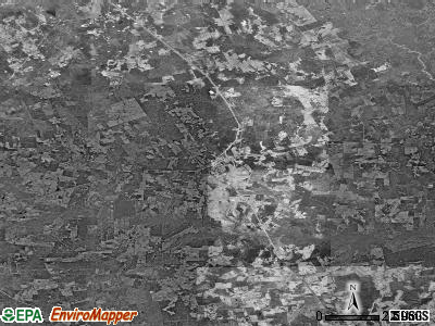 Zip code 75974 satellite photo by USGS