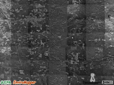 Zip code 75979 satellite photo by USGS