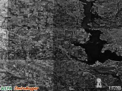 Zip code 76020 satellite photo by USGS