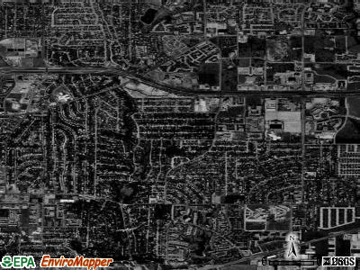 Zip code 76022 satellite photo by USGS