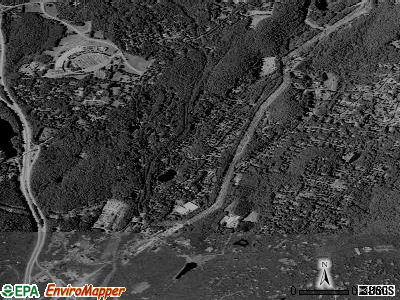Zip code 10546 satellite photo by USGS
