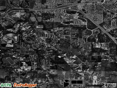 Zip code 76060 satellite photo by USGS