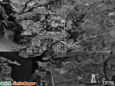 Zip code 76071 satellite photo by USGS