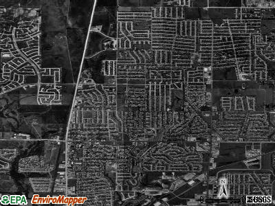 Zip code 76148 satellite photo by USGS