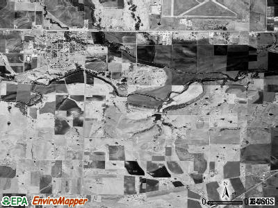 Zip code 76250 satellite photo by USGS