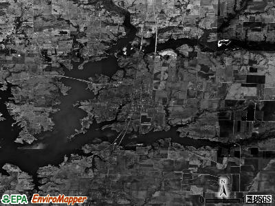 Zip code 76271 satellite photo by USGS