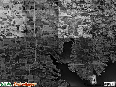 Zip code 76272 satellite photo by USGS