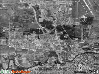 Zip code 76306 satellite photo by USGS