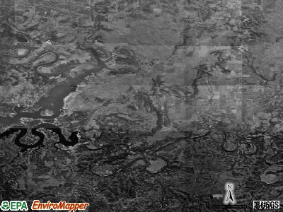 Zip code 76449 satellite photo by USGS