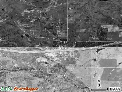 Zip code 76469 satellite photo by USGS