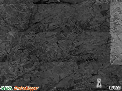 Zip code 76624 satellite photo by USGS