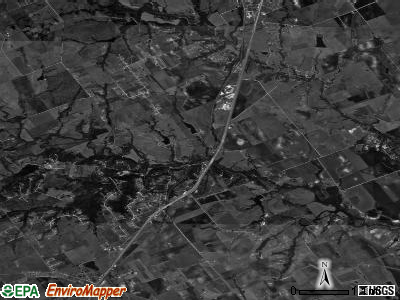 Zip code 76630 satellite photo by USGS