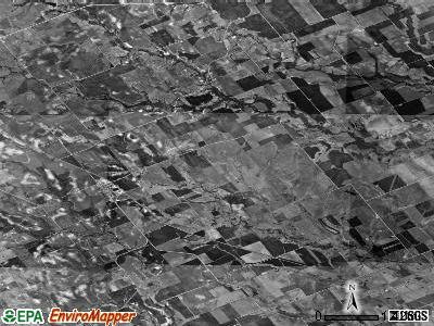 Zip code 76631 satellite photo by USGS