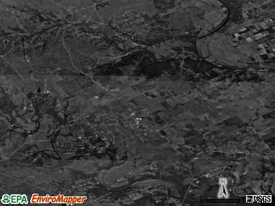 Zip code 76633 satellite photo by USGS