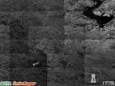 Zip code 76634 satellite photo by USGS
