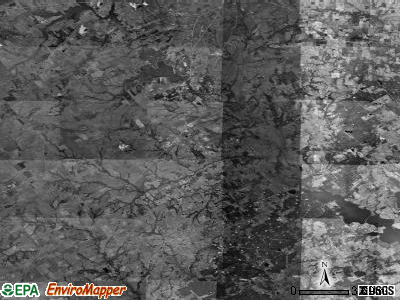 Zip code 76642 satellite photo by USGS