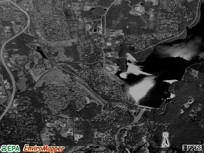 Zip code 10595 satellite photo by USGS