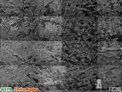 Zip code 76651 satellite photo by USGS