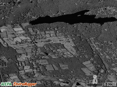Zip code 10597 satellite photo by USGS