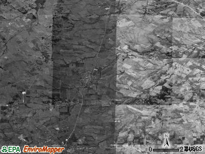 Zip code 76693 satellite photo by USGS