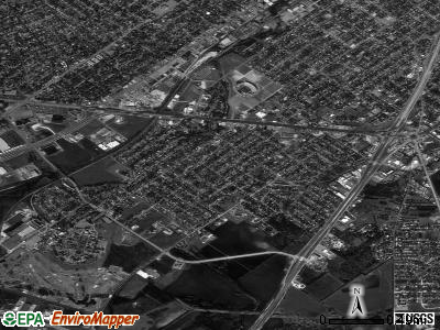 Zip code 76711 satellite photo by USGS