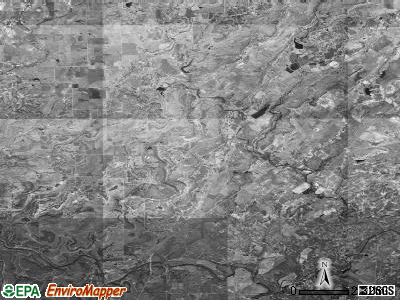 Zip code 76827 satellite photo by USGS