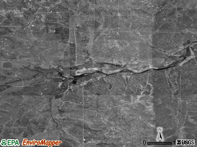 Zip code 76841 satellite photo by USGS