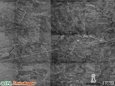 Zip code 76874 satellite photo by USGS