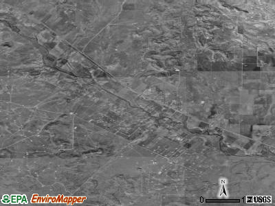 Zip code 76934 satellite photo by USGS