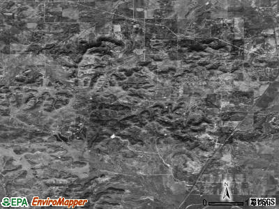 Zip code 76953 satellite photo by USGS